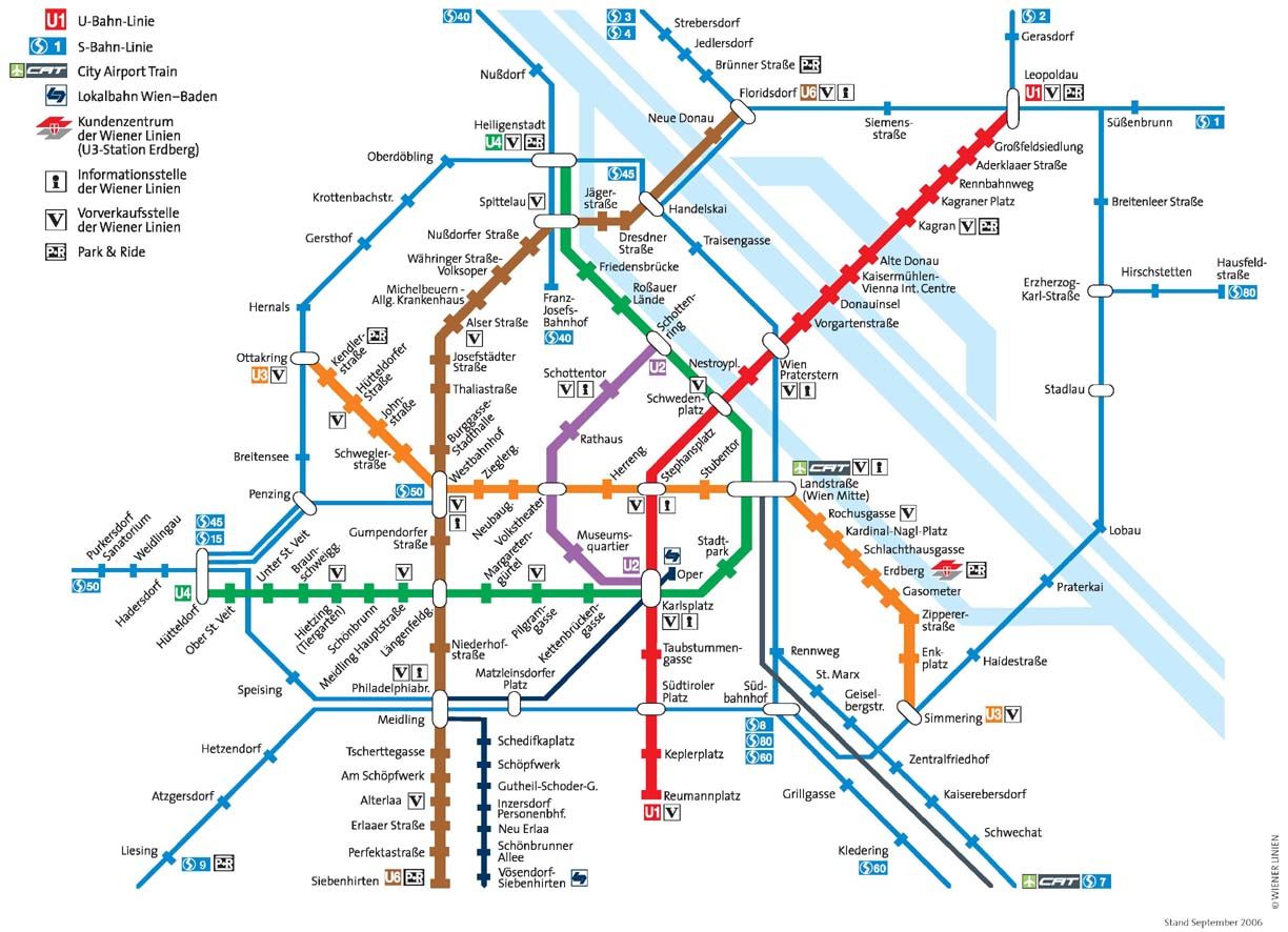 Plano de Metro de Viena